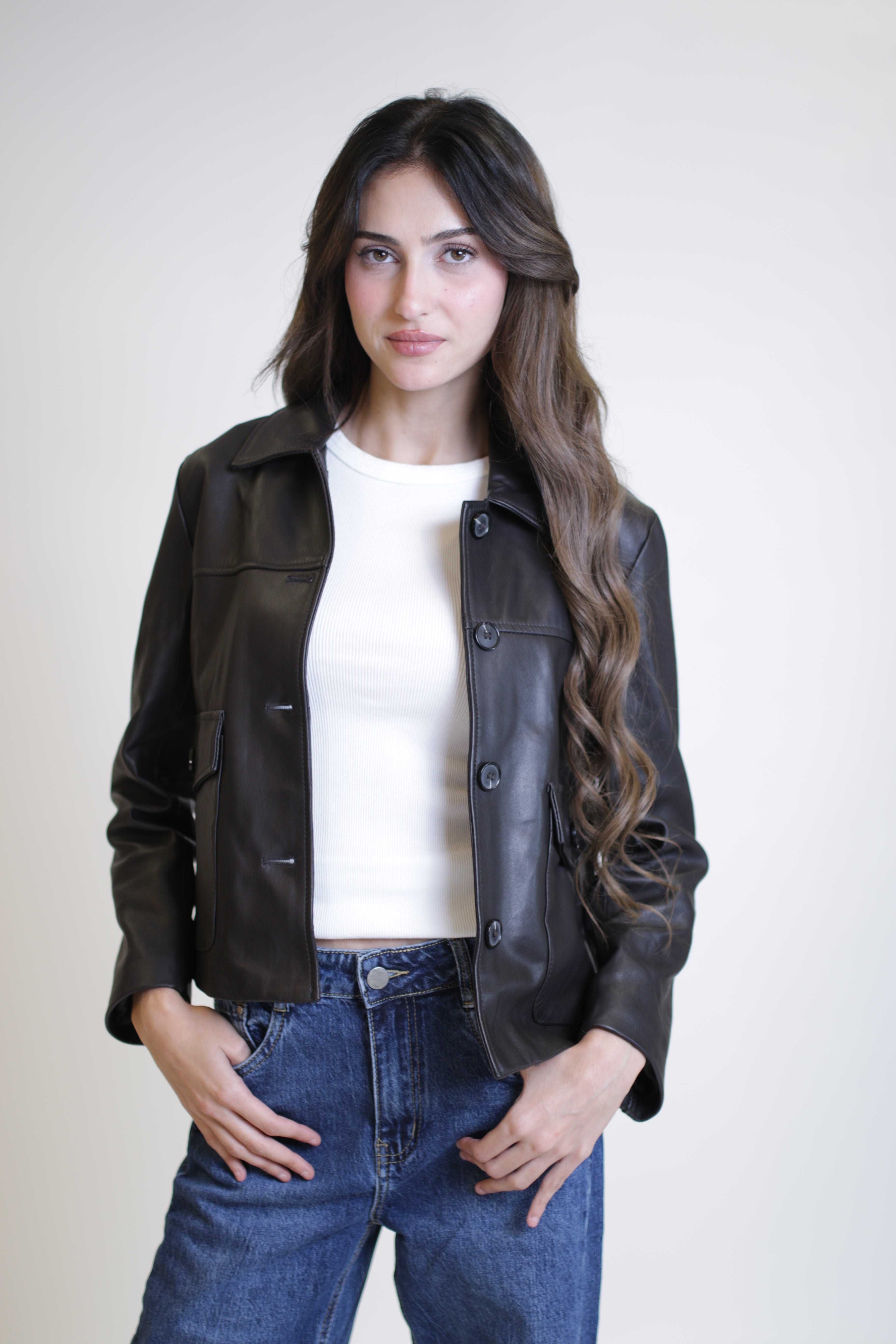 ג׳קט עור אדיסון