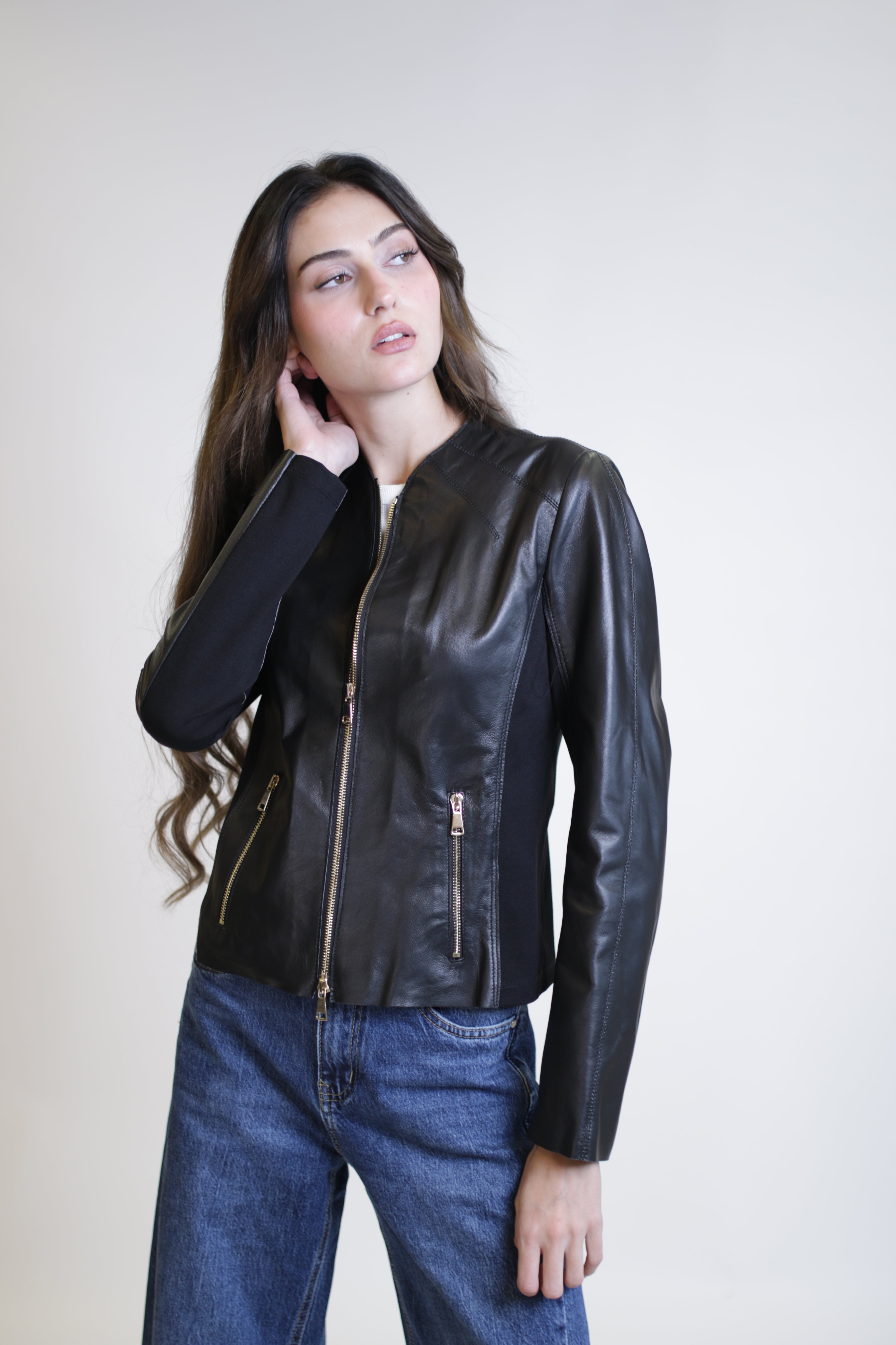 ג׳קט עור דילן