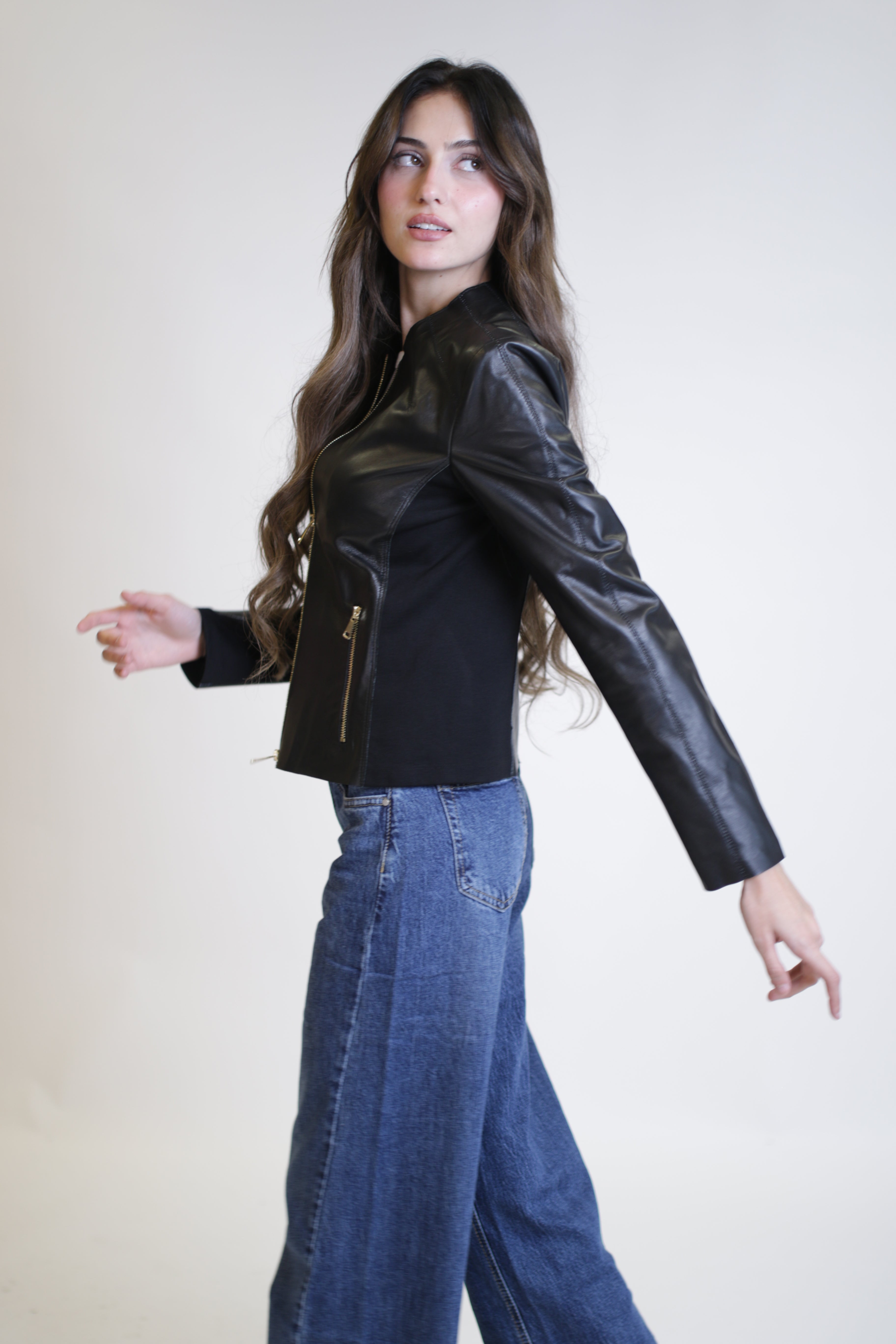 ג׳קט עור דילן