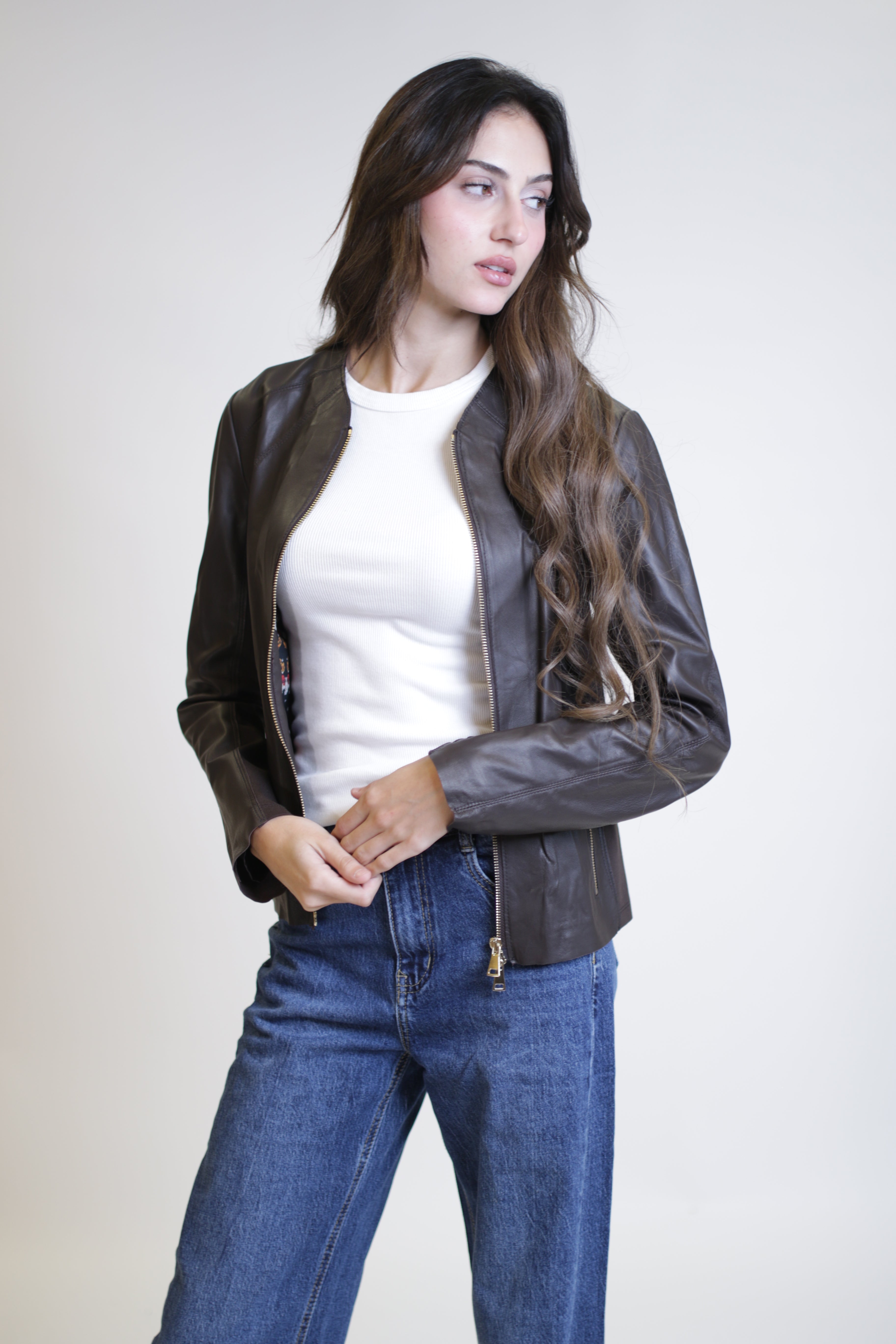 ג׳קט עור דילן